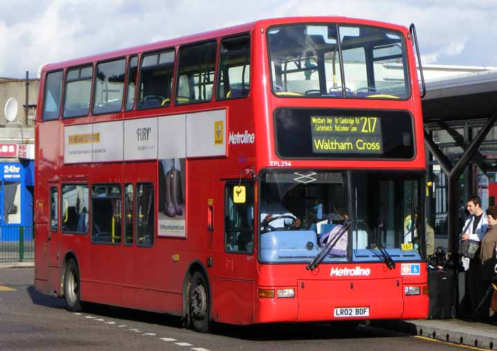 Metroline Dennis Trident Plaxton President TPL294